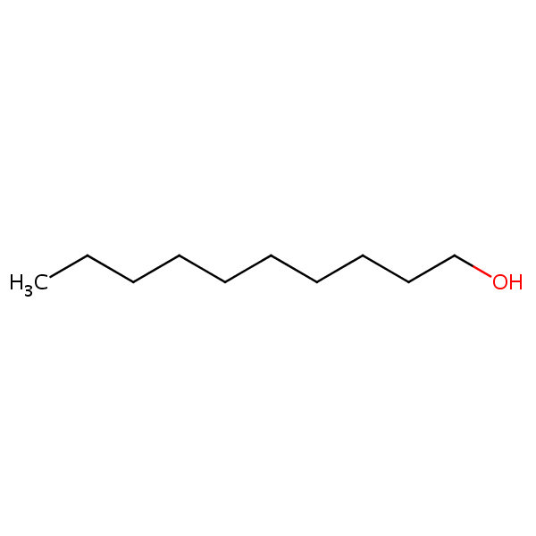 Structural image of 1-Decanol