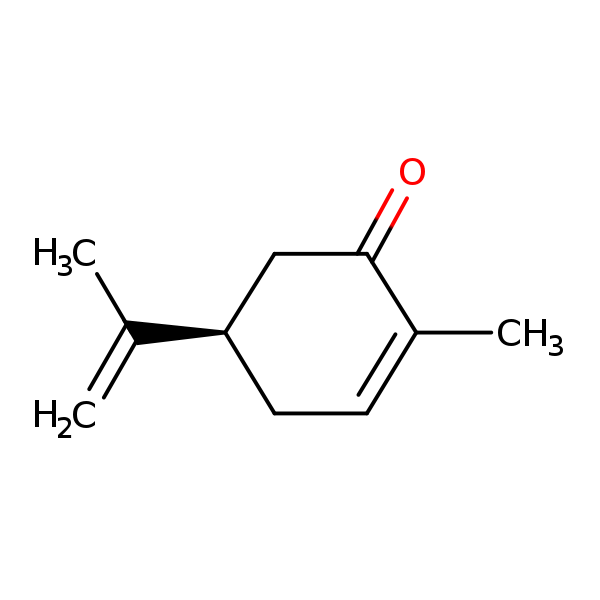 Structural image of R-(-)-Carvone