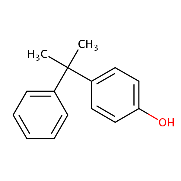 Structural image of 4-Cumylphenol