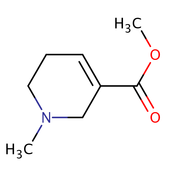 Structural image of Arecoline
