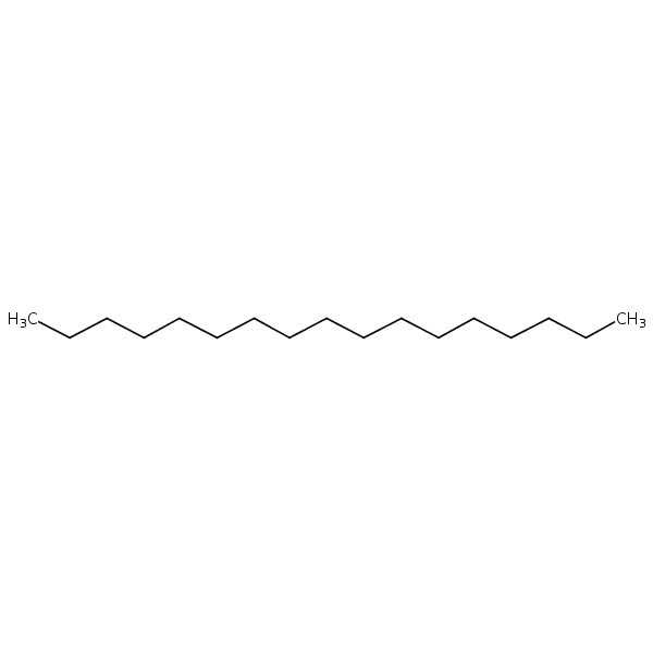 Structural image of Heptadecane