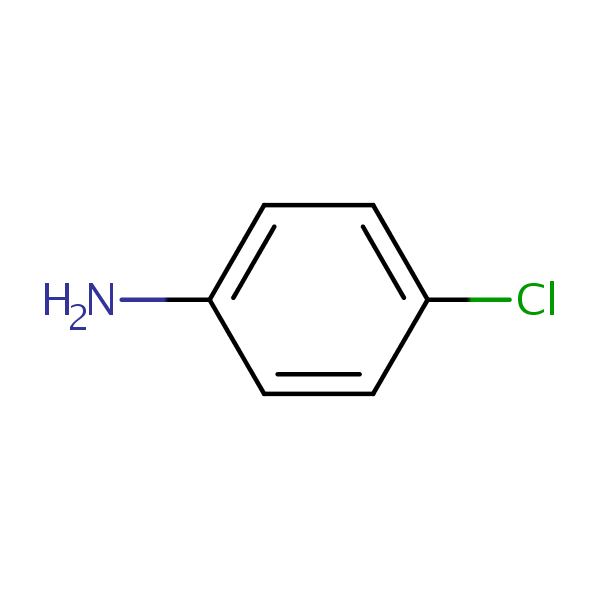 Structural image of 4-Chloroaniline