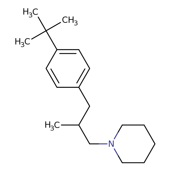 Structural image of Fenpropidin