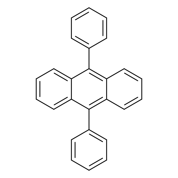 Structural image of Anthracene, 9,10-diphenyl-