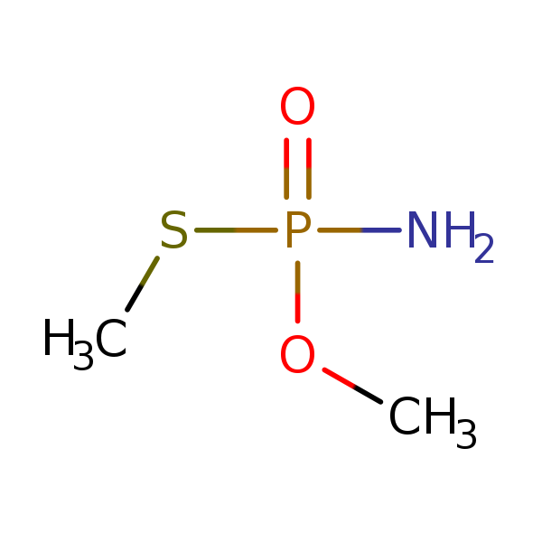 Structural image of Methamidophos