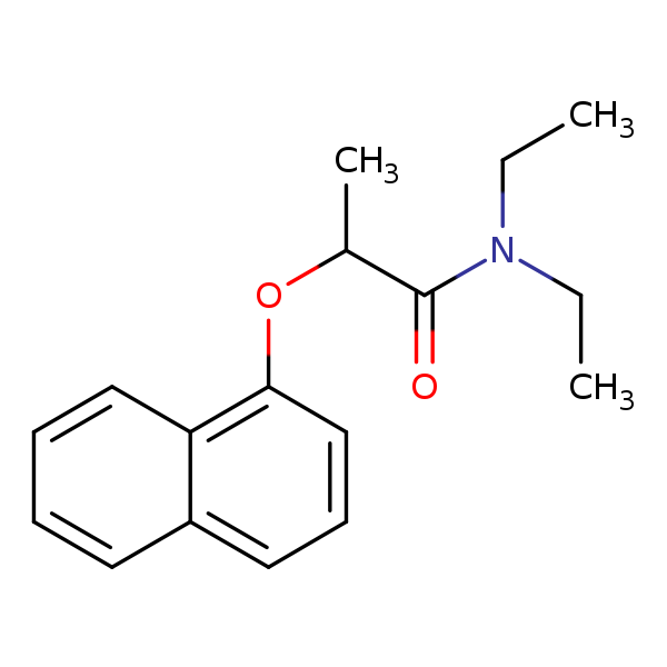 Structural image of Napropamide