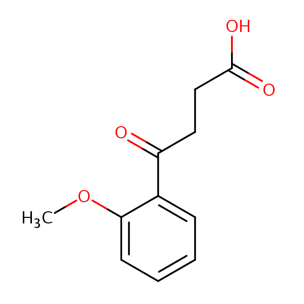 Structural image of 4-(2-Methoxyphenyl)-4-oxobutanoic acid