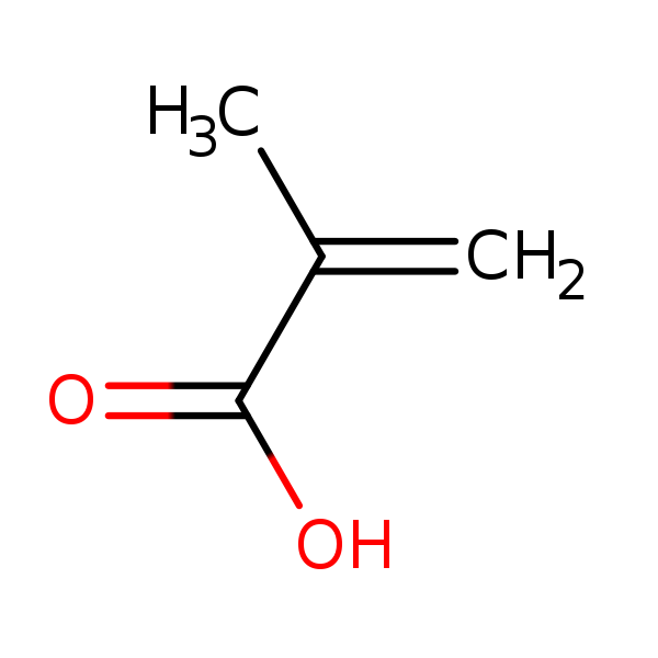 Structural image of Methacrylic acid