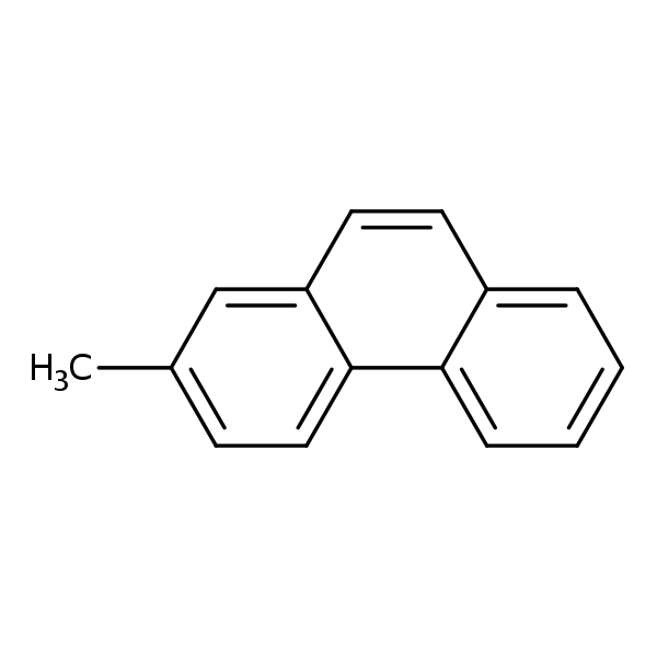 Structural image of 2-Methylphenanthrene