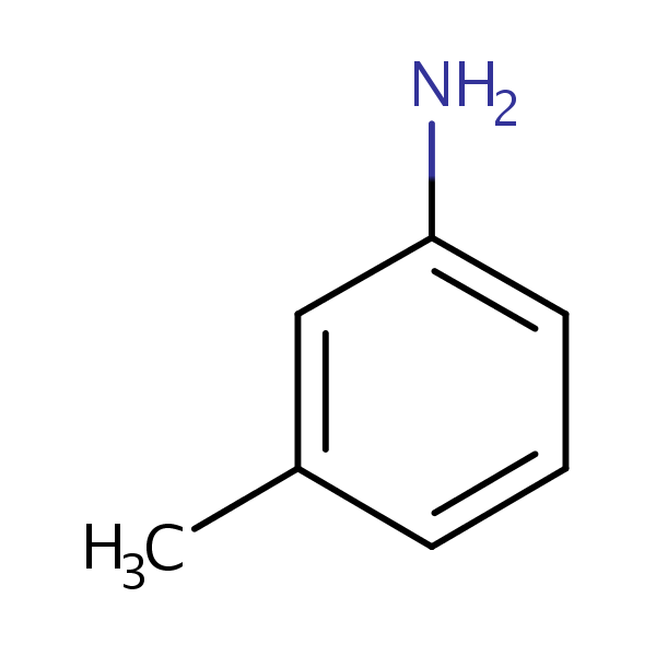 Structural image of 3-Methylaniline