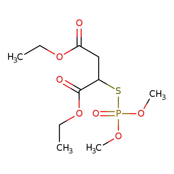 Structural image of Malaoxon