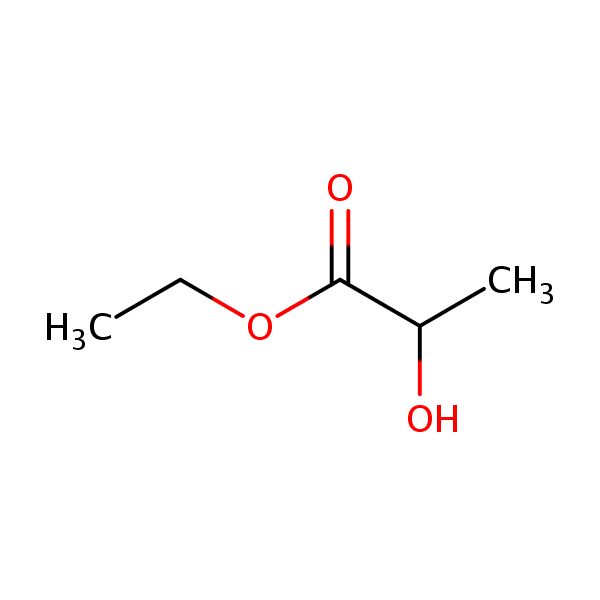 Structural image of Ethyl lactate