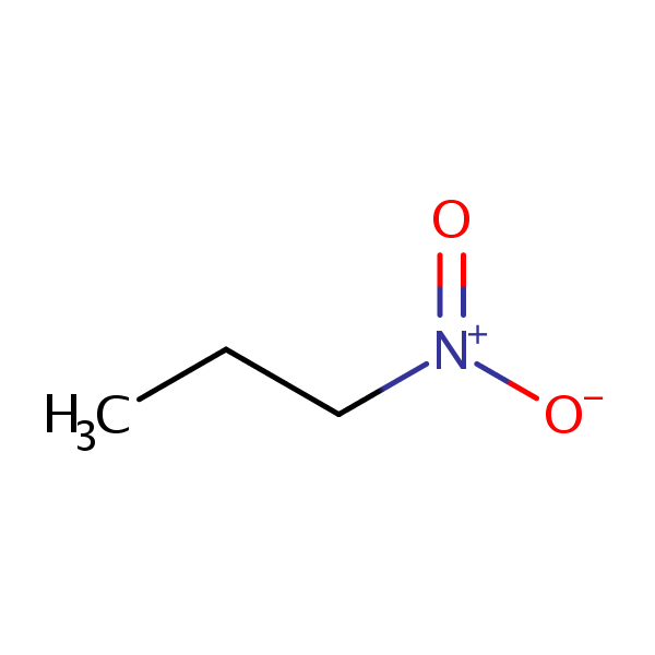 Structural image of 1-Nitropropane