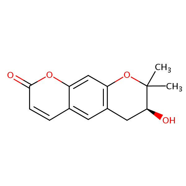 Structural image of Decursinol