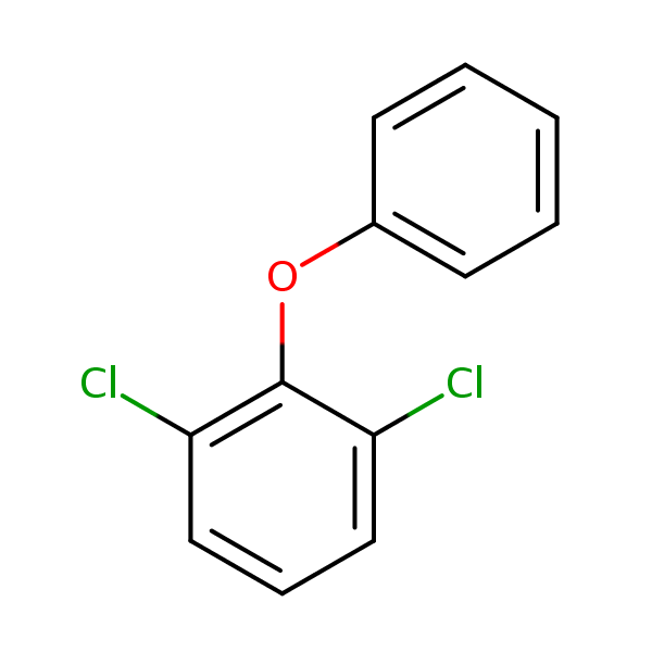 Structural image of 2,6-Dichlorodiphenyl ether