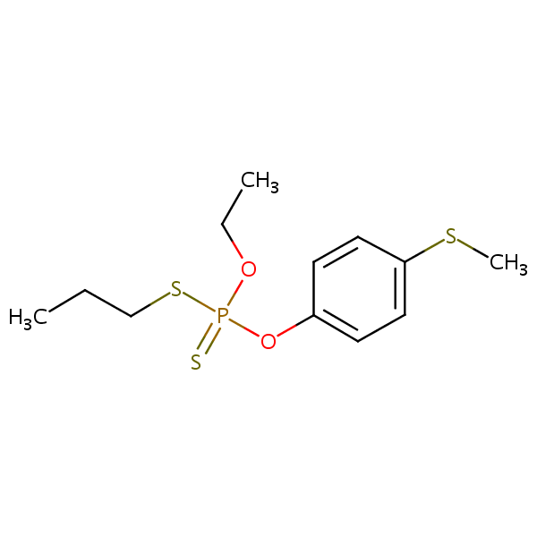 Structural image of Sulprofos