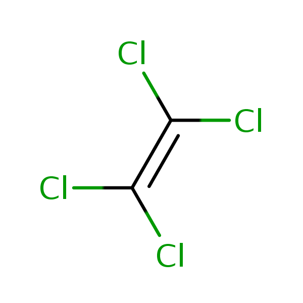 Structural image of Tetrachloroethylene