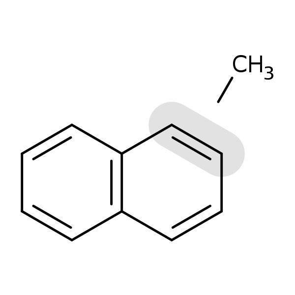Structural image of Methylnaphthalene