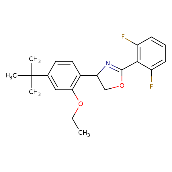 Structural image of Etoxazole