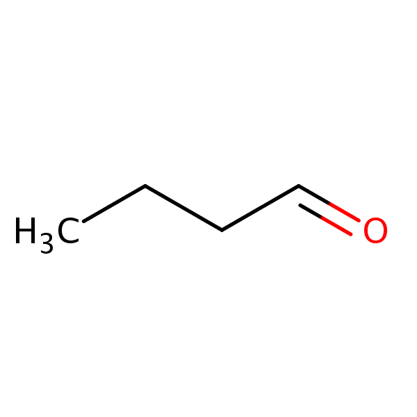 Structural image of Butyraldehyde