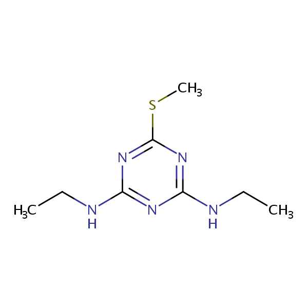 Structural image of Simetryn
