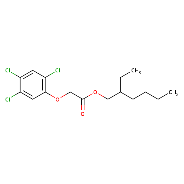 Structural image of 2,4,5-T 2-Ethylhexyl