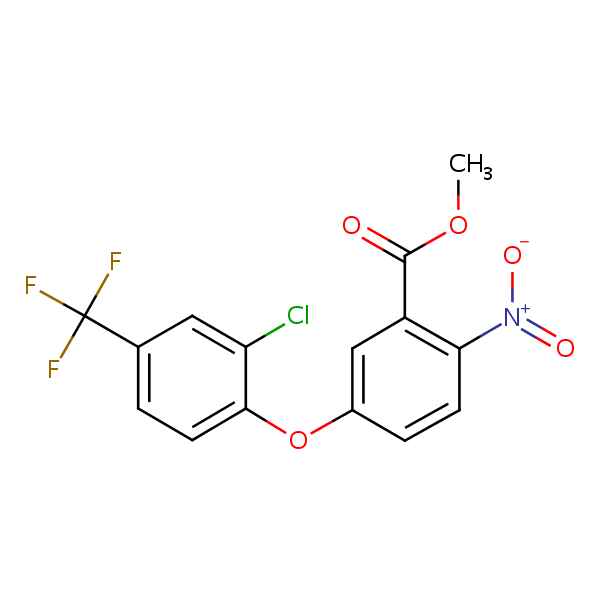 Structural image of Acifluorfen-methyl