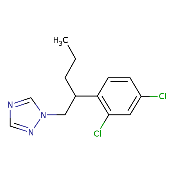 Structural image of Penconazole