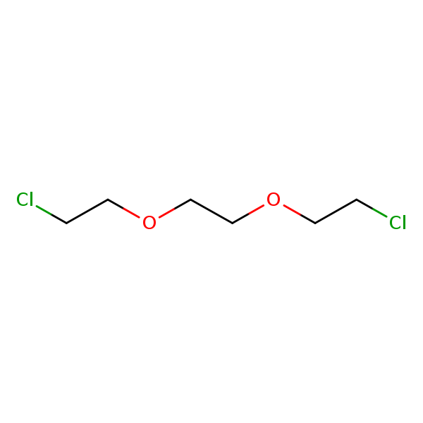 Structural image of 1,2-Bis(2-chloroethoxy)ethane