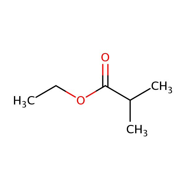 Structural image of Ethyl isobutyrate