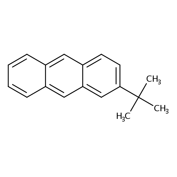 Structural image of 2-tert-Butylanthracene