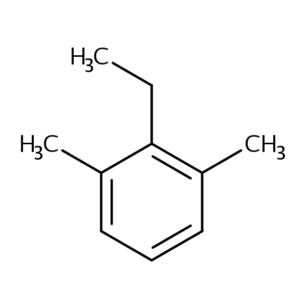 Structural image of 2-Ethyl-m-xylene