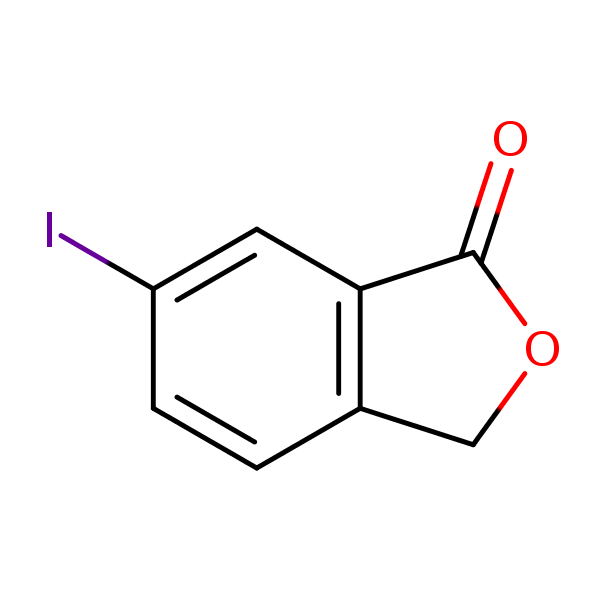 Structural image of 6-Iodophthalide