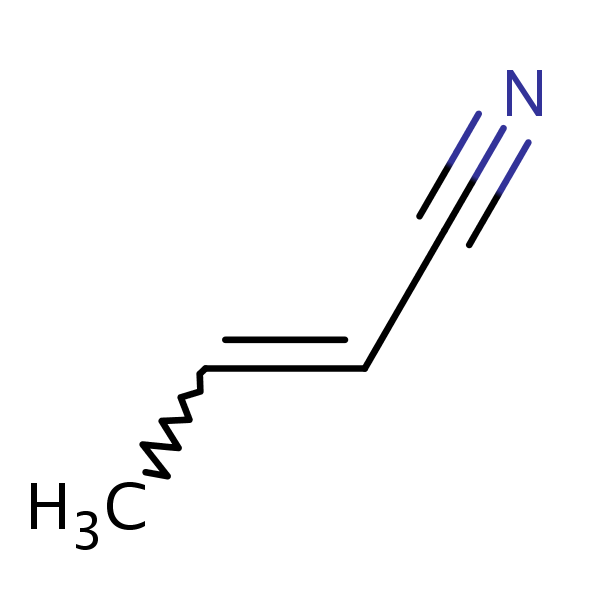 Structural image of 2-Butenenitrile
