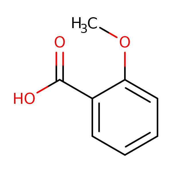 Structural image of 2-Methoxybenzoic acid