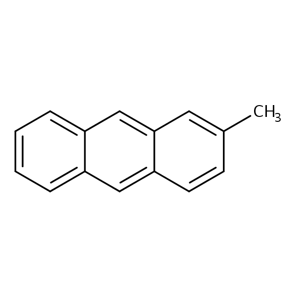 Structural image of 2-Methylanthracene