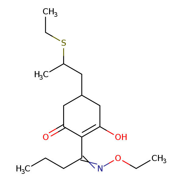 Structural image of Sethoxydim