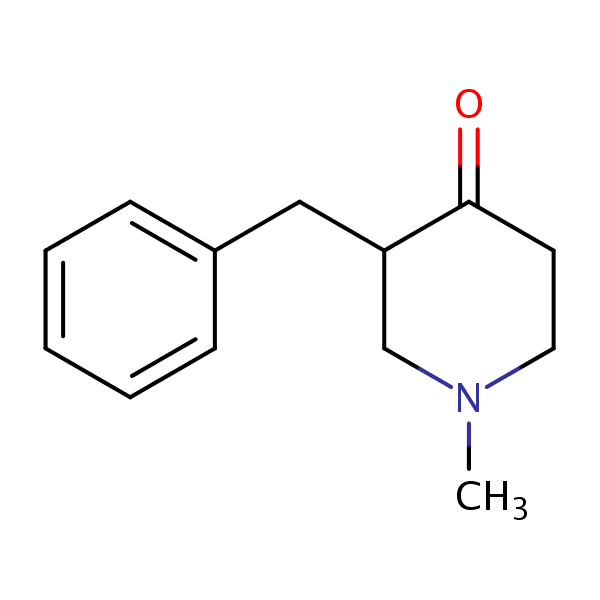 Structural image of 3-Benzyl-1-methylpiperidin-4-one