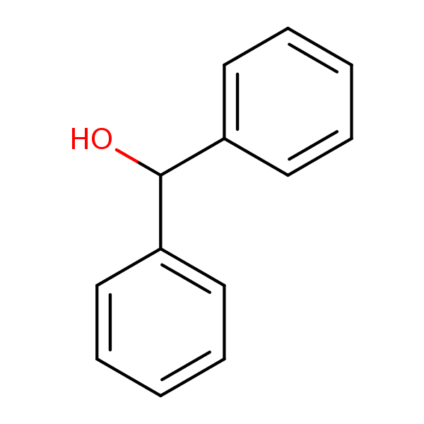 Structural image of Benzhydrol
