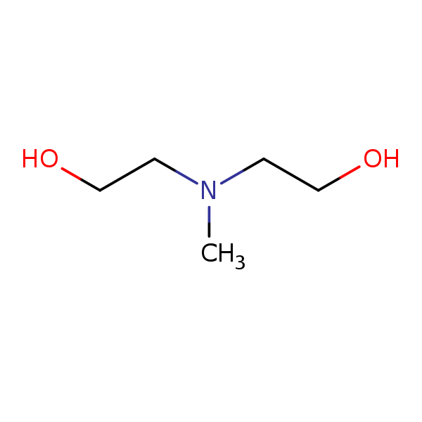 Structural image of N-Methyldiethanolamine