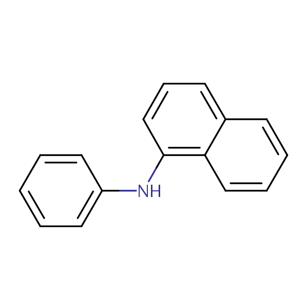 Structural image of N-Phenyl-1-naphthylamine