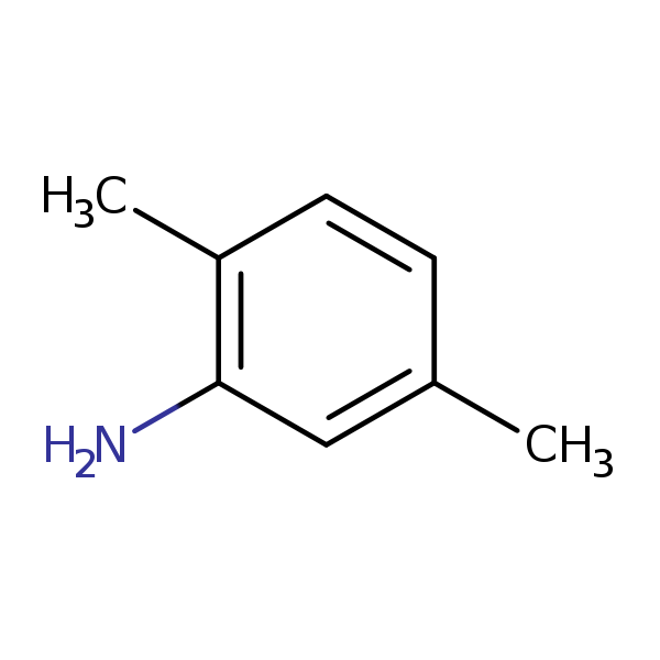 Structural image of 2,5-Dimethylaniline