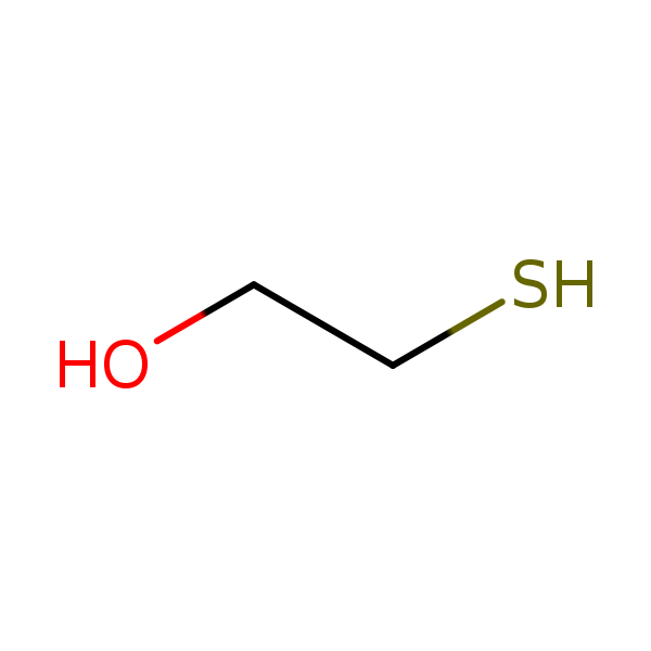 Structural image of 2-Mercaptoethanol