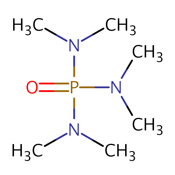 Structural image of Hexamethylphosphoramide