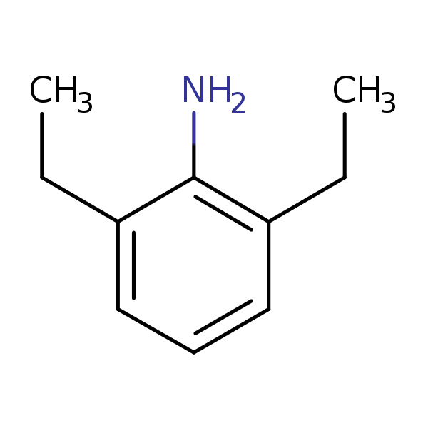 Structural image of 2,6-Diethylaniline