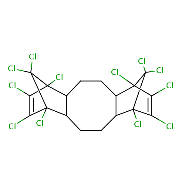 Structural image of Dechlorane Plus