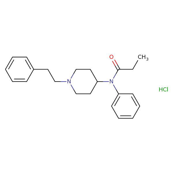 Structural image of Fentanyl hydrochloride