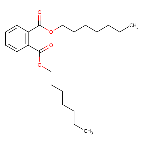 Structural image of Diheptyl phthalate