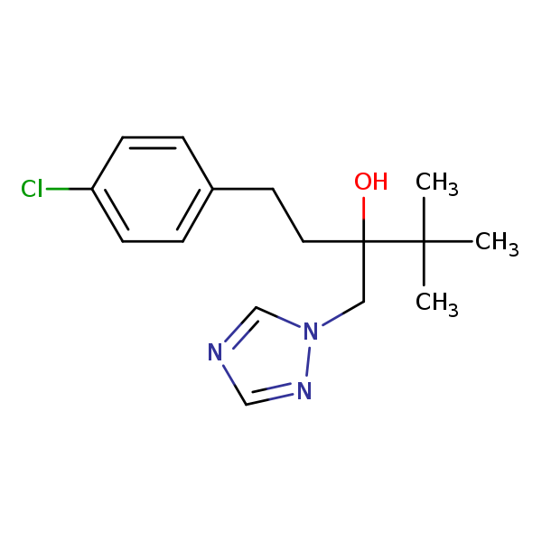 Structural image of Tebuconazole