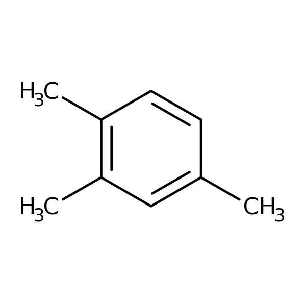Structural image of 1,2,4-Trimethylbenzene